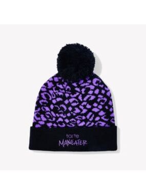 Tarte Maneater Beanie With Fluff Ball (RARE)
